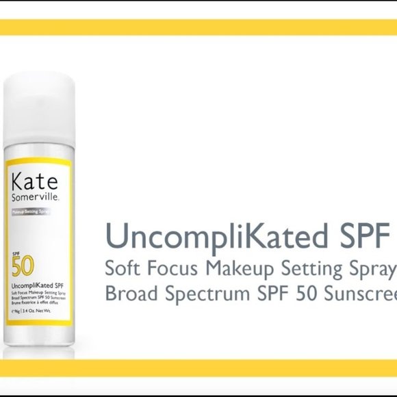 NEW ✅ Kate Somerville UncompliKated SPF 50 Makeup Setting Spray ✨ NEW - Picture 6 of 10